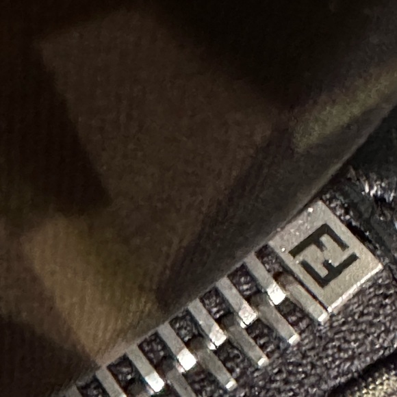 Fendi Unisex Multicolor Camouflage FF Backpack Nylon - Picture 11 of 17